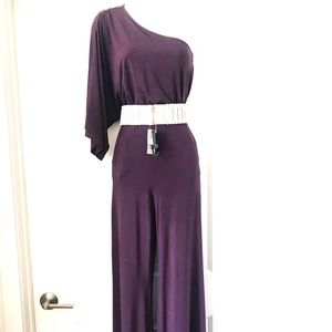 Guess purple jumpsuit